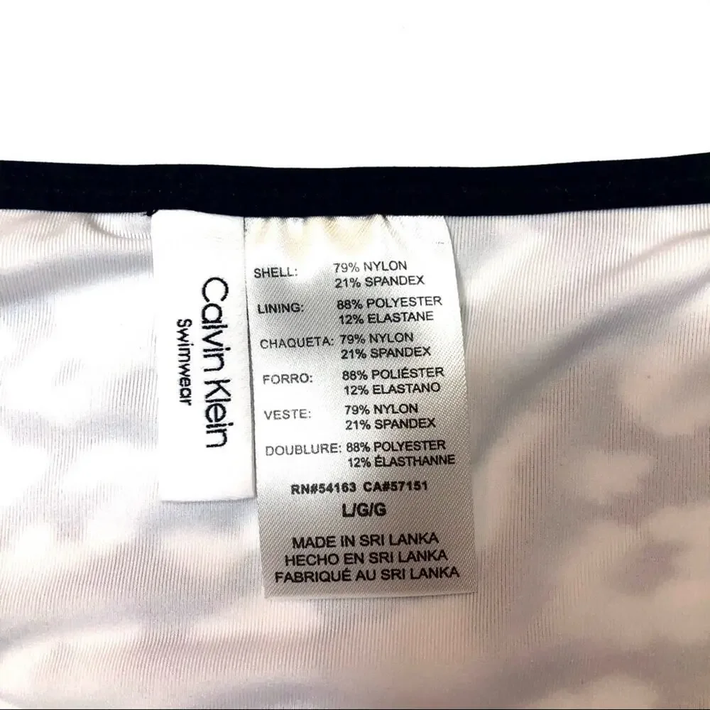 Calvin Klein LEOPARD High-Waist Bikini Swim Bottom